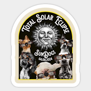 Eclipse Sun Dogs Sticker